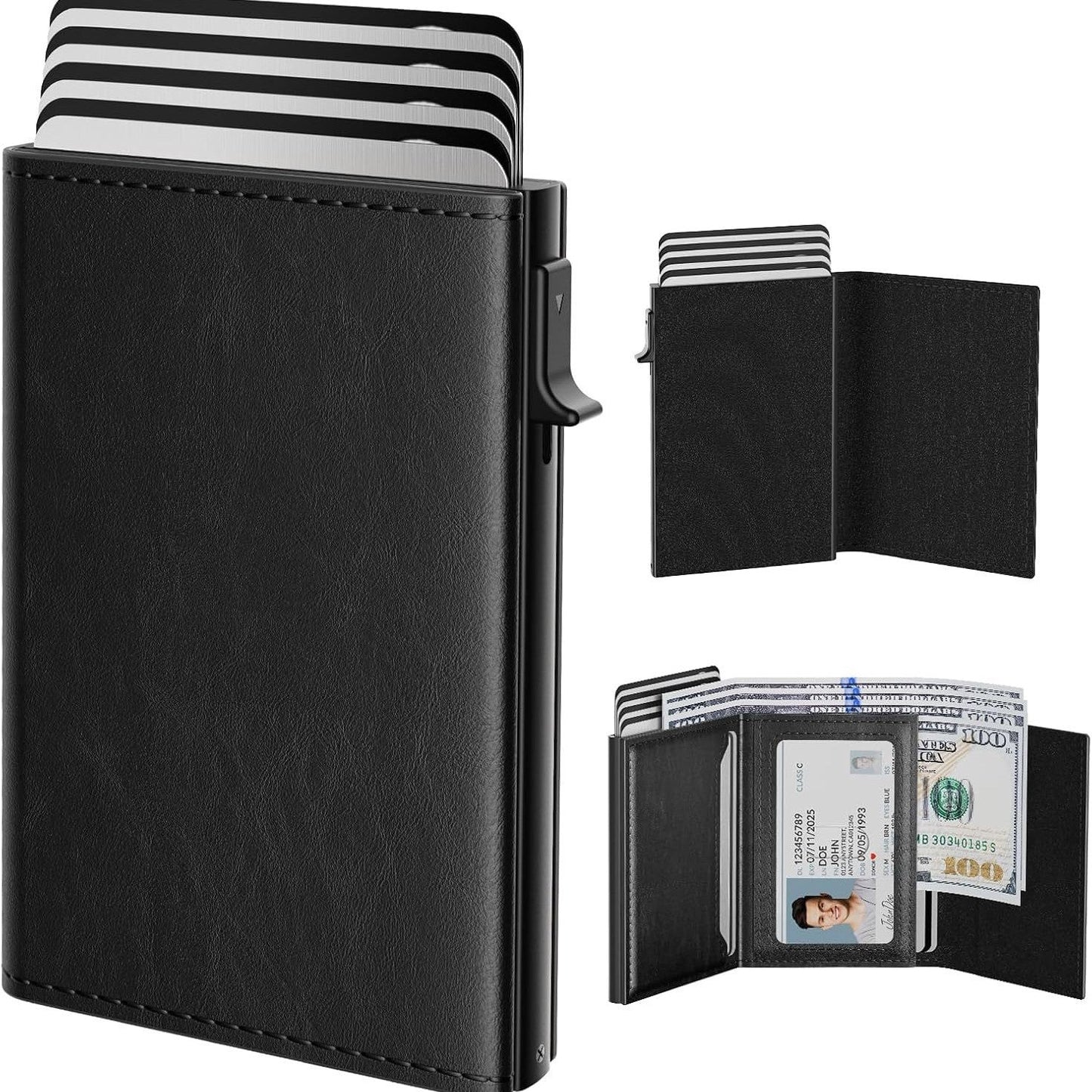 RFID Blocking Slim Lightweight Multi-Functional Card Holder