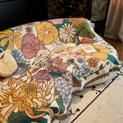 Home Decor Blanket-Floral Cluster