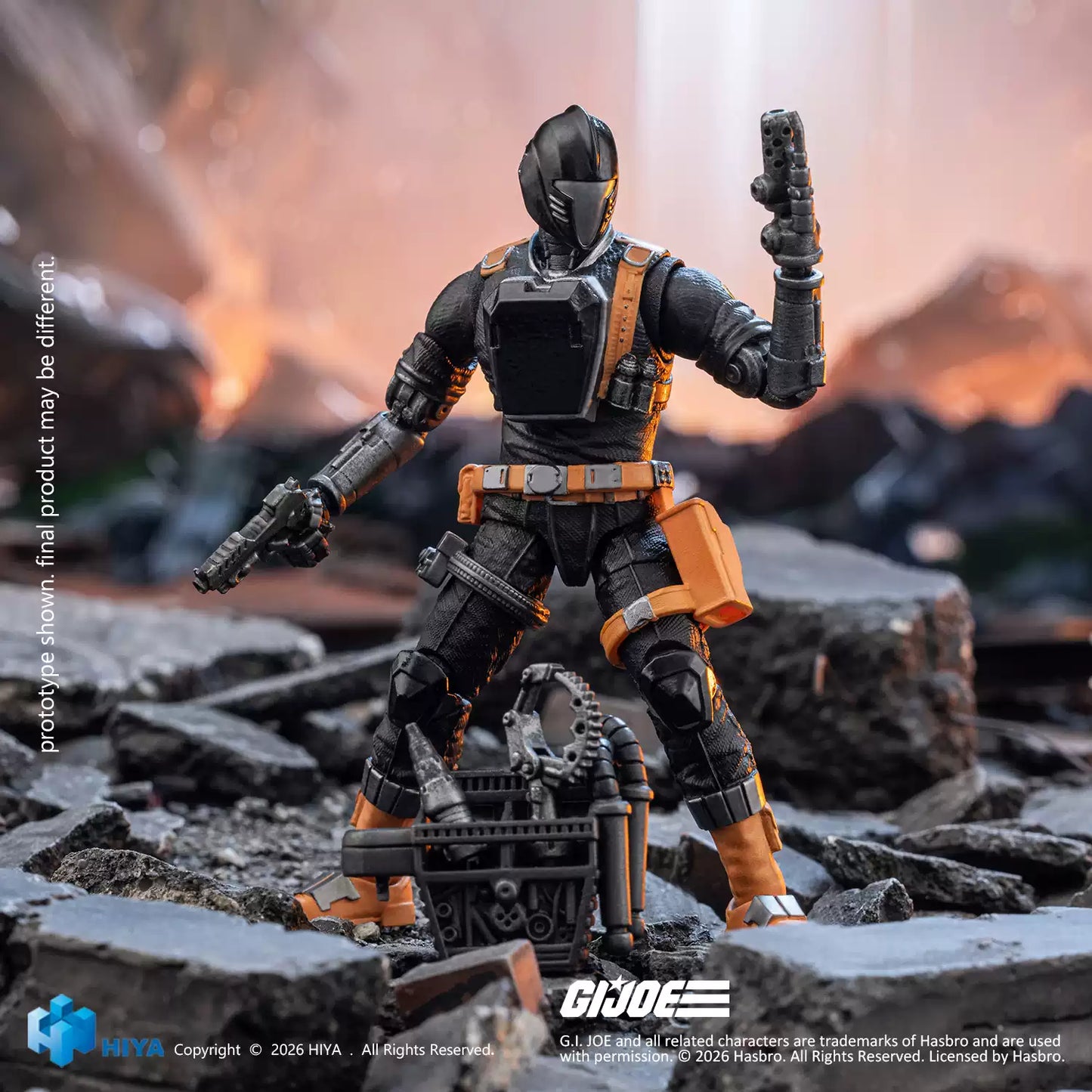 G.I.Joe B.A.T. Action Figure - HIYA Exquisite Mini Series 1/18 Action Figure