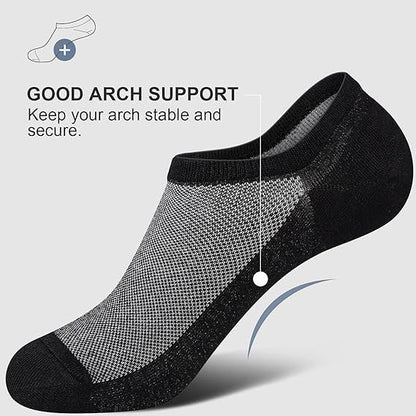 5 Pairs Pack-Large size heel socks