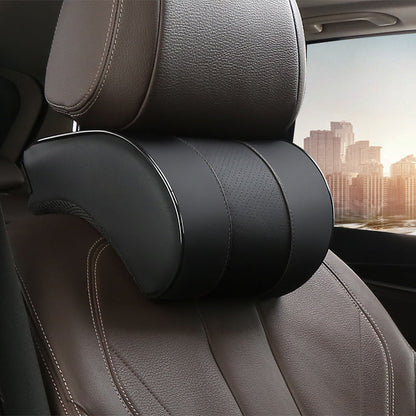 Car Headrest - Advance Level (Memory Cotton + Leather)