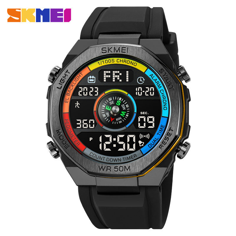 SKMEI - Waterproof Digital Sports Watch for Men - Outdoor Adventure Style-2209