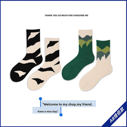 Men's  asymmetrical ins trendy street socks