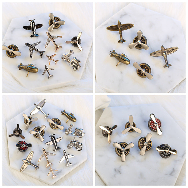 Biplane Travel Enamel Pin for Backpacks  by CAVE