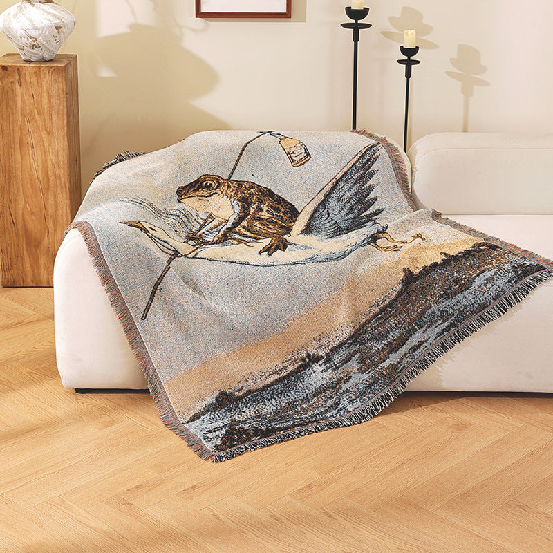 Home Decor Tapestry-Cross Cloud Jump