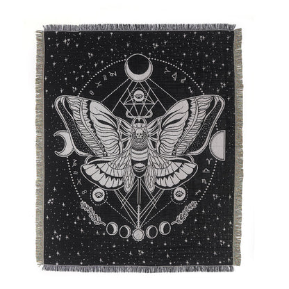 Home Decor Tapestry-Celestial Moth Tapestry