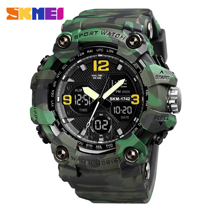 SKMEI - Waterproof Digital Sports Watch for Men - Outdoor Adventure Style-1742