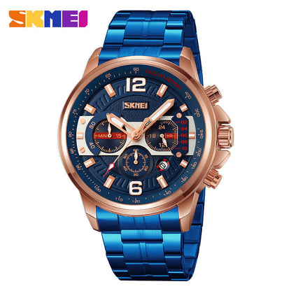 SKMEI-Fashion Business Men's Waterproof Quartz Watch-9332