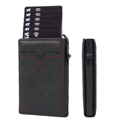 Metal Card Bag -Men's RFID Anti-theft