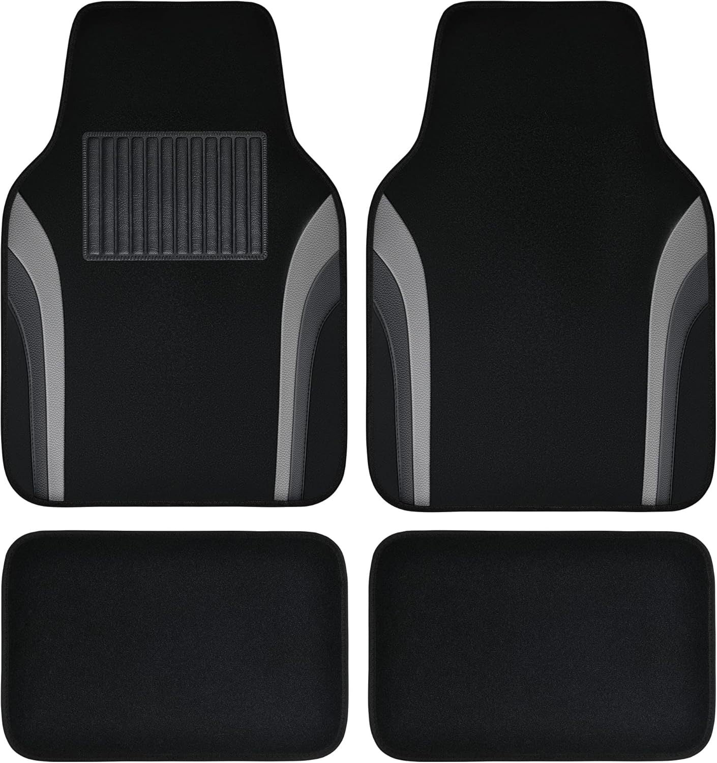 Car Floor Mats - 4-Piece Set (Plush Velvet)