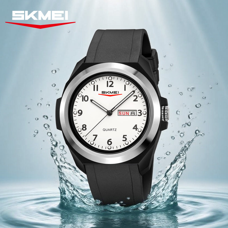 SKMEI-Fashion Business Men's Waterproof Quartz Watch-2472