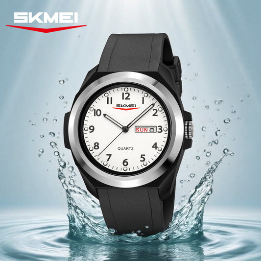 SKMEI-Fashion Business Men's Waterproof Quartz Watch-2472