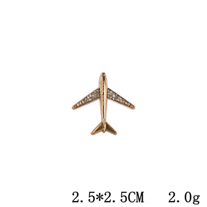 Plane 2 Travel Enamel Pin for Backpacks  by CAVE