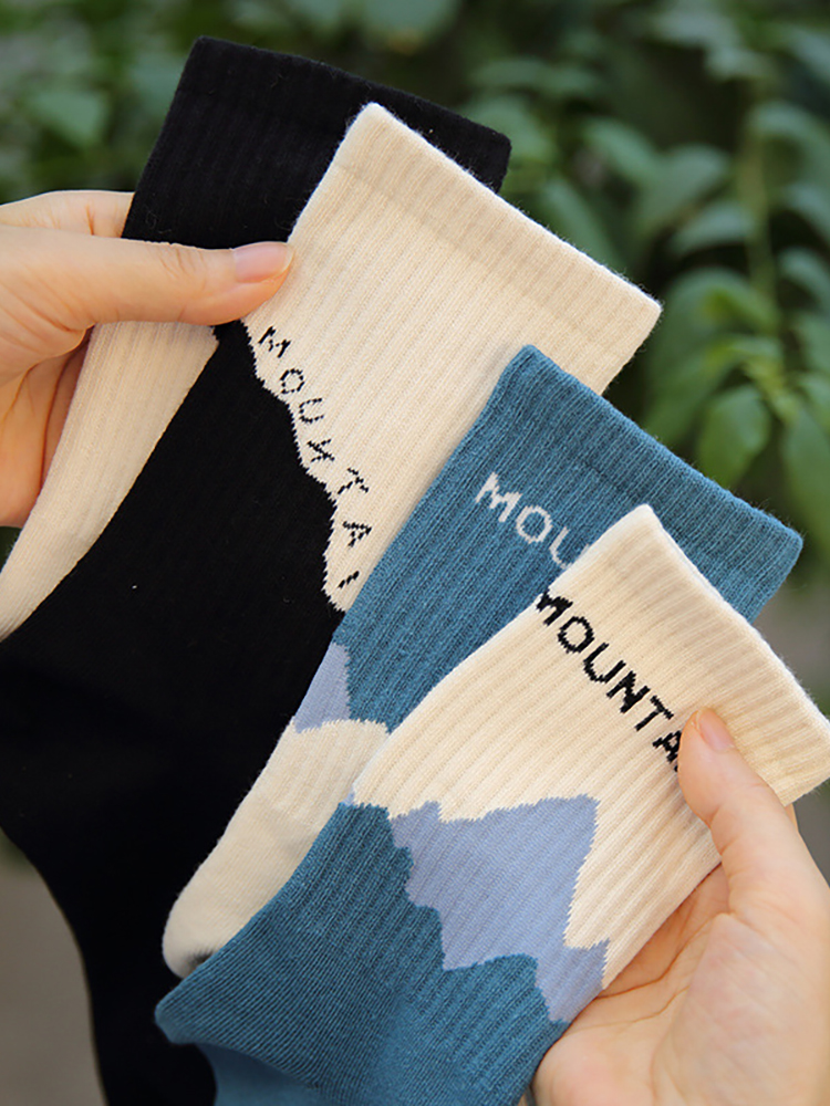 Men's  asymmetrical ins trendy street socks