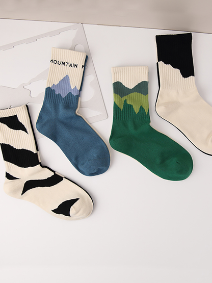 Men's  asymmetrical ins trendy street socks