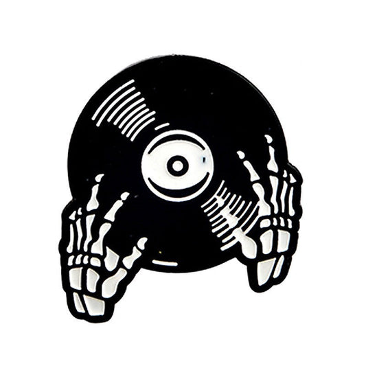 Skull Travel Enamel Pin for Backpacks by CAVE