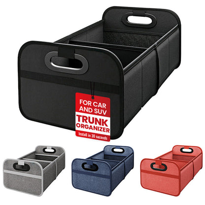 Car storage box - storage box Car trunk storage（12.6×9.1×18.5 in）