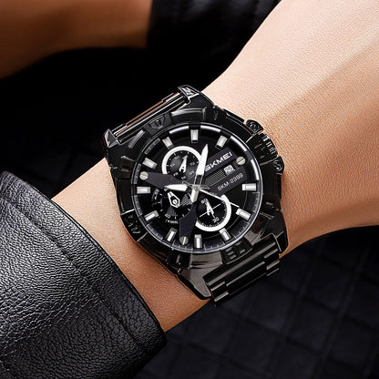 SKMEI-Fashion Business Men's Waterproof Quartz Watch-2399