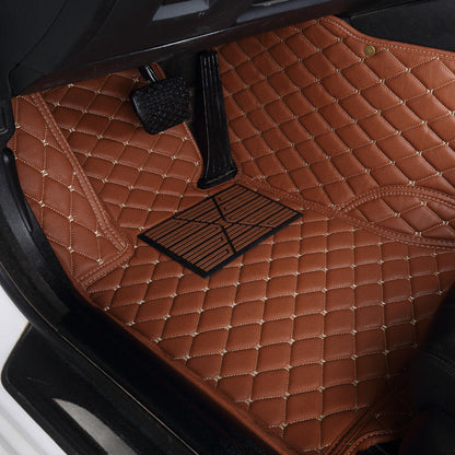 Car Floor Mats - Multi-Color Optional-5-Seat Set