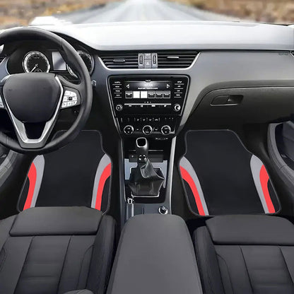 Car Floor Mats - 4-Piece Set (Plush Velvet)
