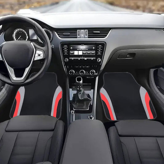 Car Floor Mats - 4-Piece Set (Plush Velvet)
