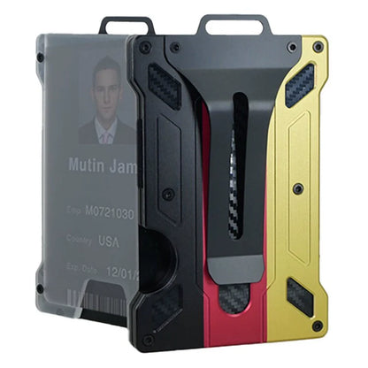 RFID Blocking Slim Lightweight Multi-Functional Card Holder