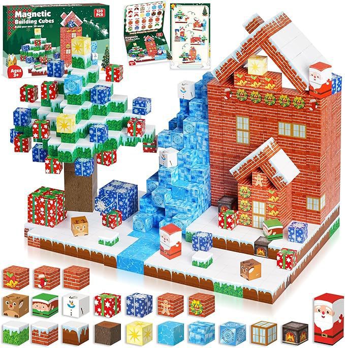 PIXEL CUBE Magnetic-[Christmas] 150pcs