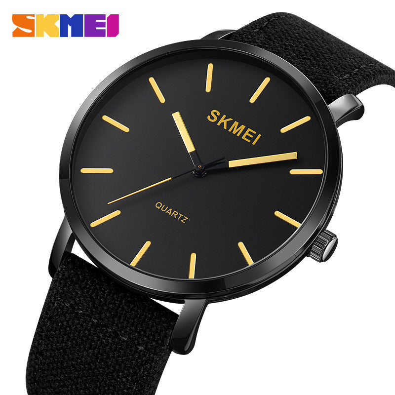 SKMEI-Fashion Business Men's Waterproof Quartz Watch-1984