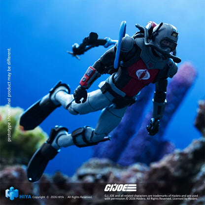 Cobra Eel - G.I JOE EMG0458 -1/18 Scale Action Figure By HIYA Toys