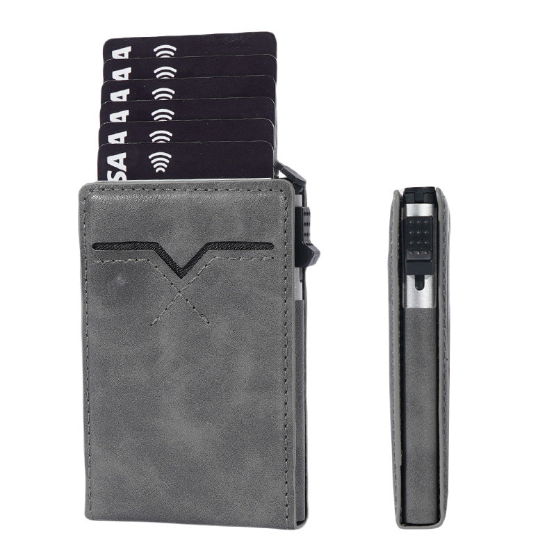 Metal Card Bag -Men's RFID Anti-theft