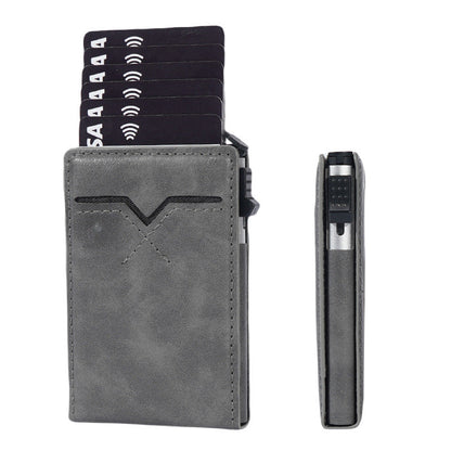 Metal Card Bag -Men's RFID Anti-theft
