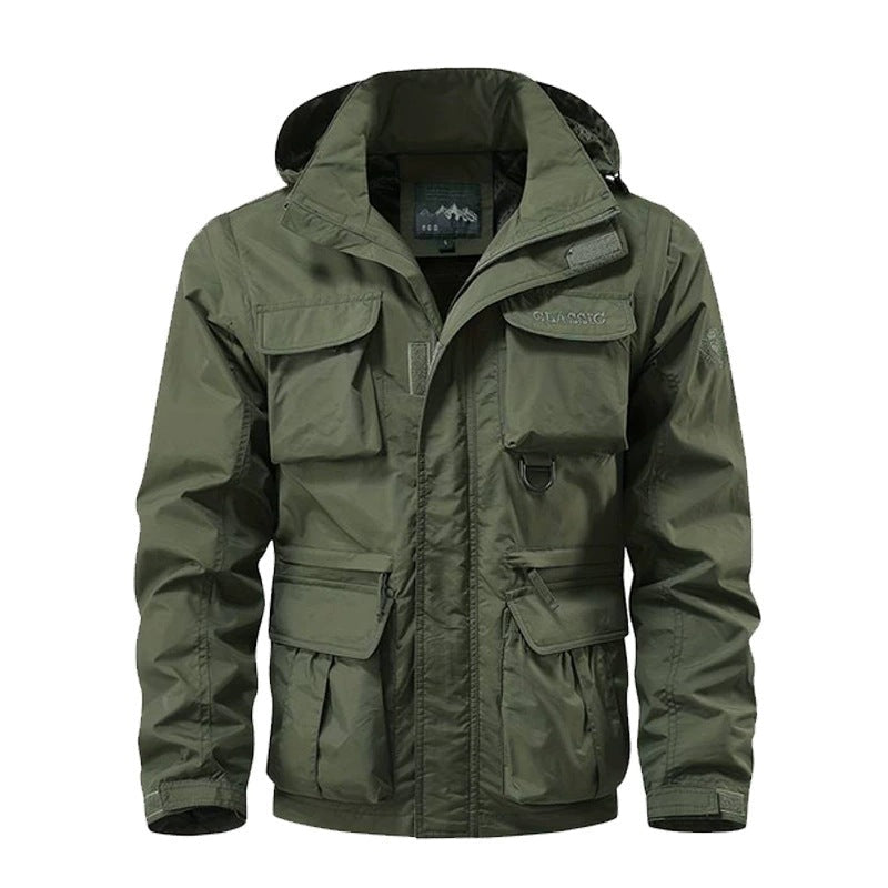 Windproof Tactical  Jacket - Green