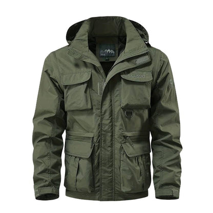 Windproof Tactical  Jacket - Green