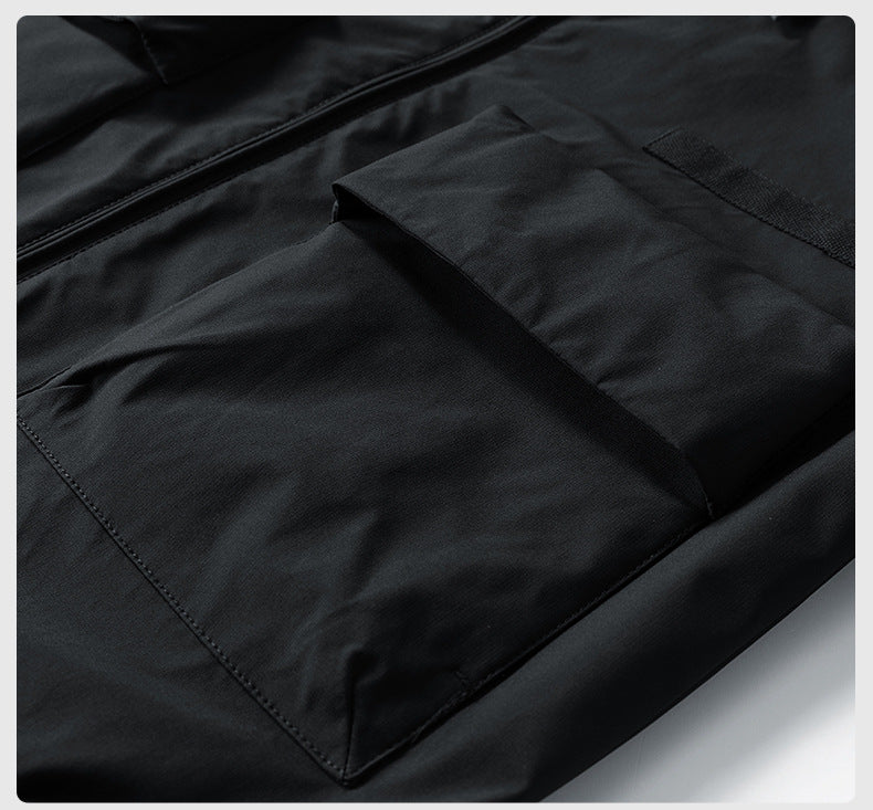 Heritage Water & Windproof Jacket-Black