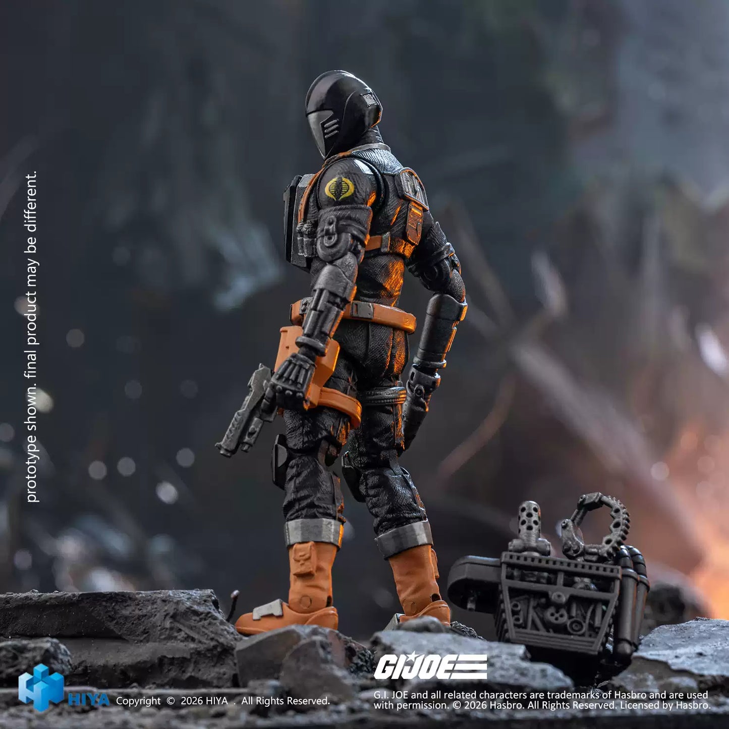 G.I.Joe B.A.T. Action Figure - HIYA Exquisite Mini Series 1/18 Action Figure