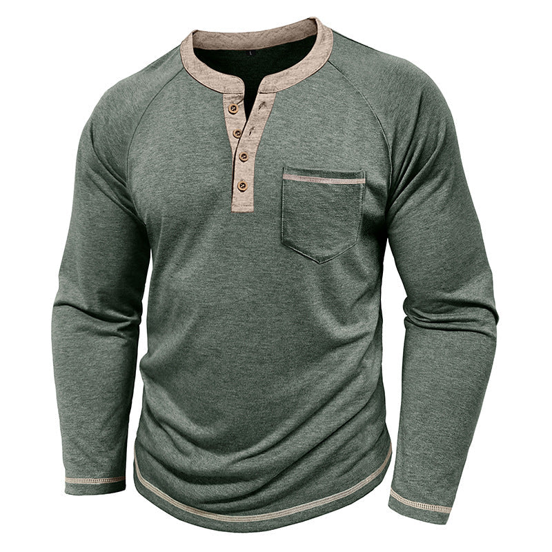 Autumn and Winter Men's Long Sleeve