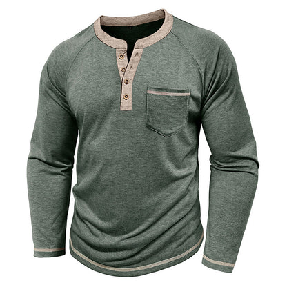 Autumn and Winter Men's Long Sleeve
