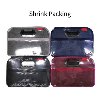 Car storage box - storage box Car trunk storage（12.6×9.1×18.5 in）