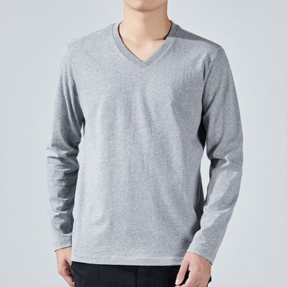 Men's Long Sleeves - V Neck