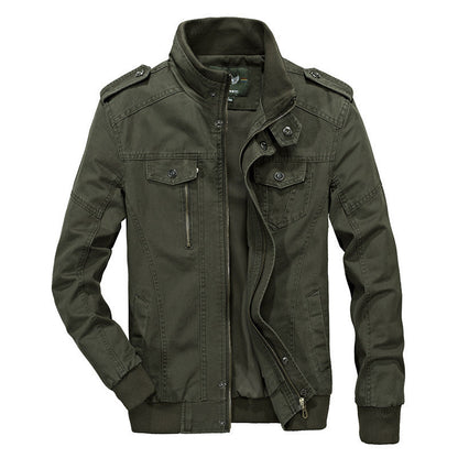 Stand-Up Jacket - Army Green