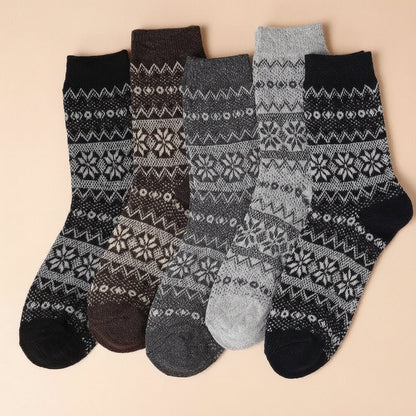 5 Pairs Pack- cotton socks package (mixed color pre-pack)