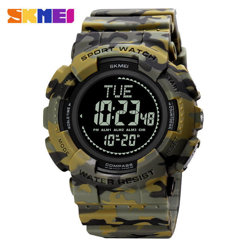 SKMEI - Waterproof Digital Sports Watch for Men - Outdoor Adventure Style-2077