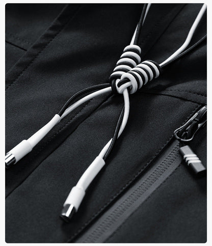 Velcro Versatile Jacket - Black