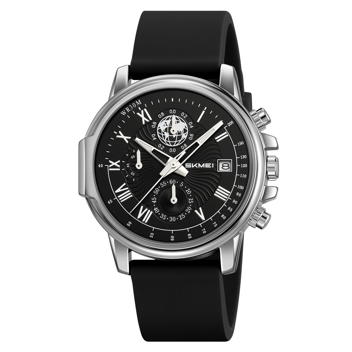 SKMEI-Fashion Business Men's Waterproof Quartz Watch-2468