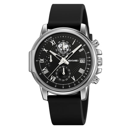 SKMEI-Fashion Business Men's Waterproof Quartz Watch-2468