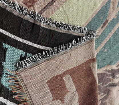 Home Decor Blanket-Campfire