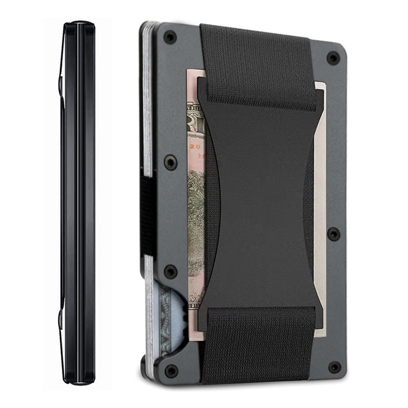 Metal Card Case - Carbon Fiber Wallet Wallet - RFID Anti-Theft