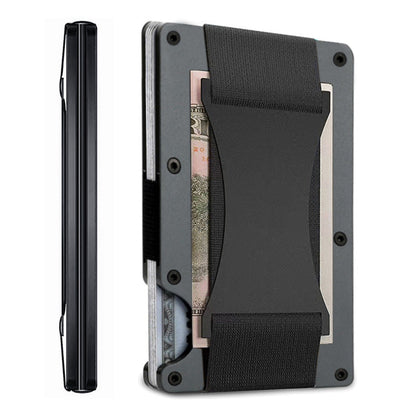 Metal Card Case - Carbon Fiber Wallet Wallet - RFID Anti-Theft