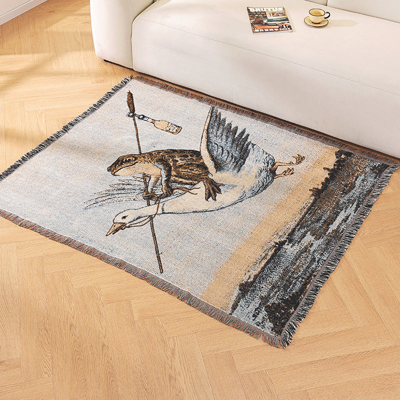 Home Decor Tapestry-Cross Cloud Jump