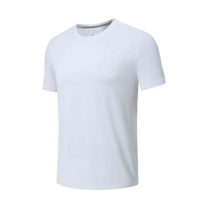 Crew Neck Workout Sports T-Shirt - (Quick-Drying)